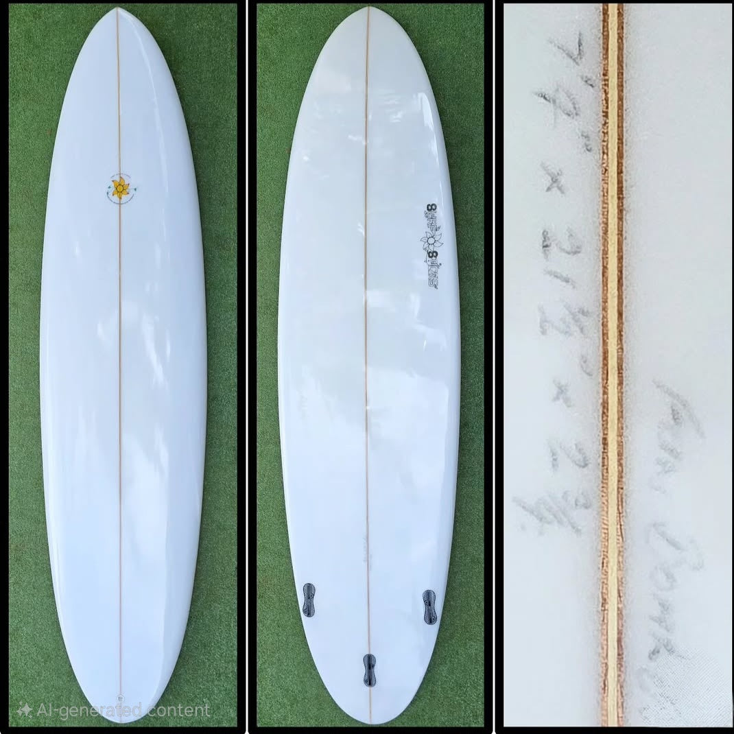 7'4 Surfsticks Surfboards Thruster FCS2 New