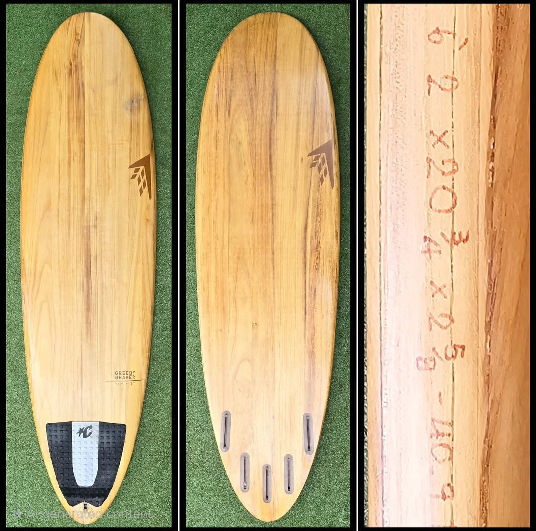 6'2 Firewire Future EPS Timbertek Greedy Beaver