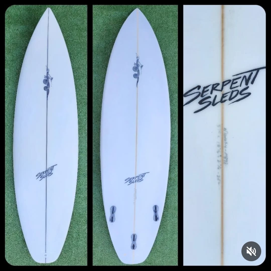5'10 Serpent Sled Custom New