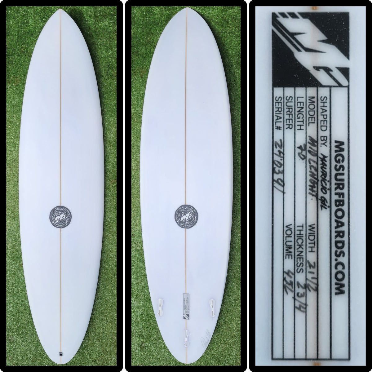 7'0 Mg Mid Length New Surfboardbroker Australia