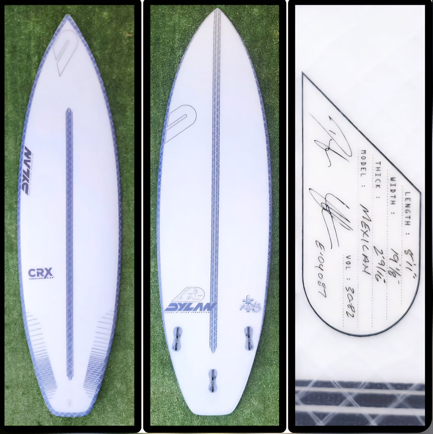 5'11 Dylan Shapes Mexican Model