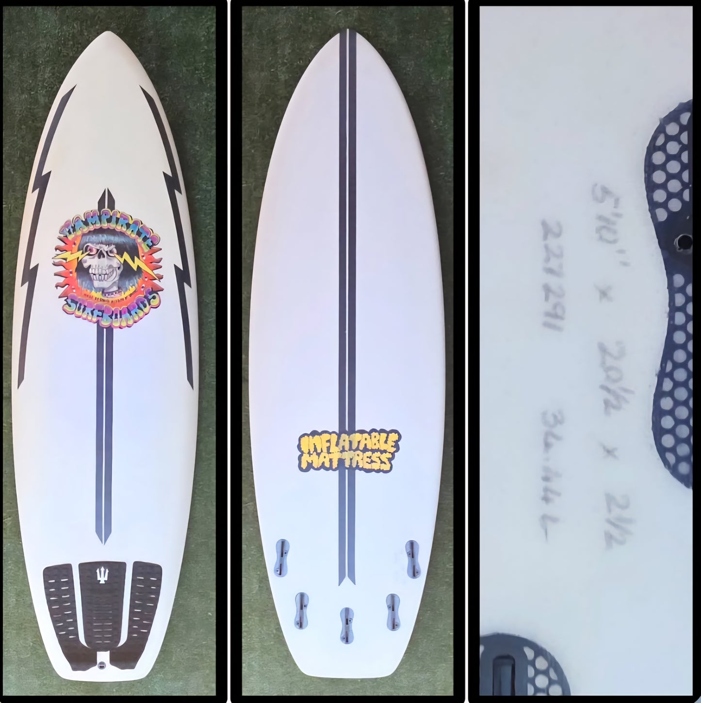 5'10 Vampirate Inflattable Mattress Model