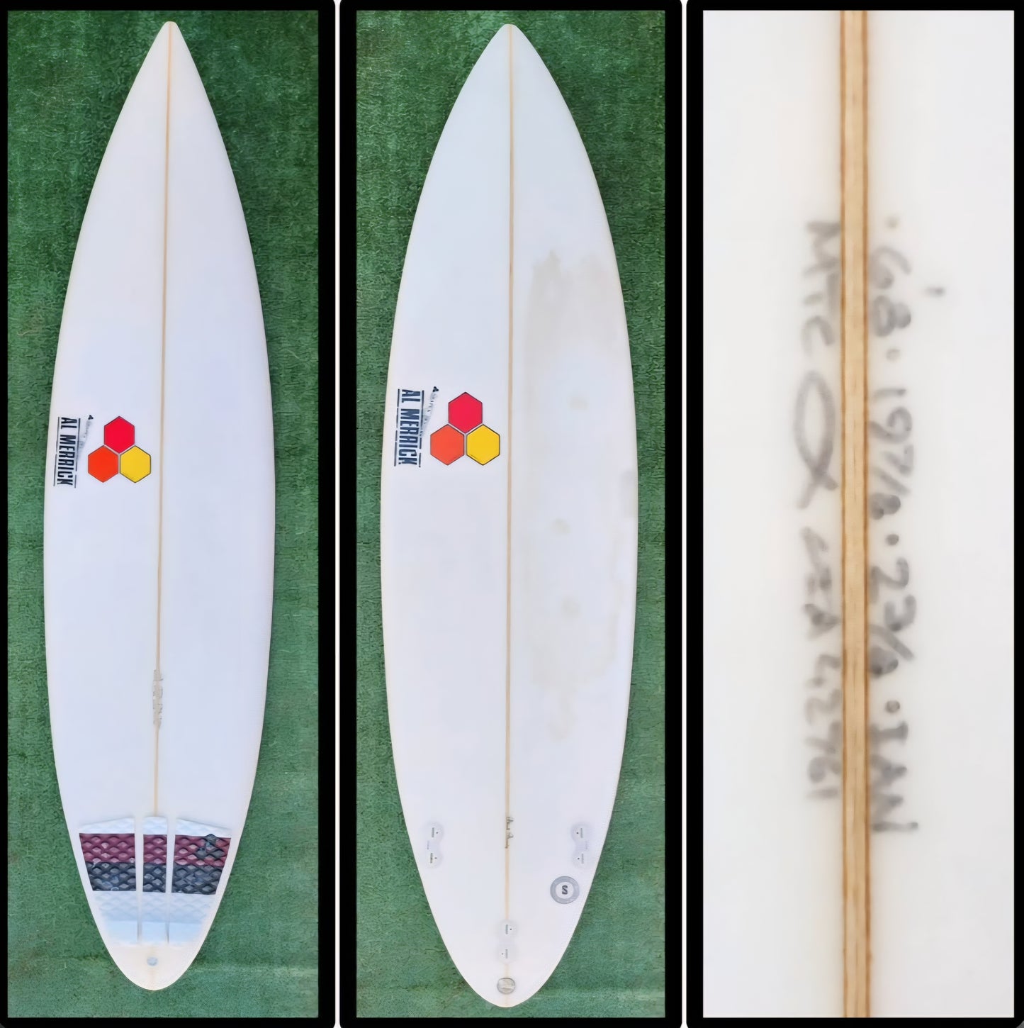 6'8 CiSurfboards Black Beauty Model