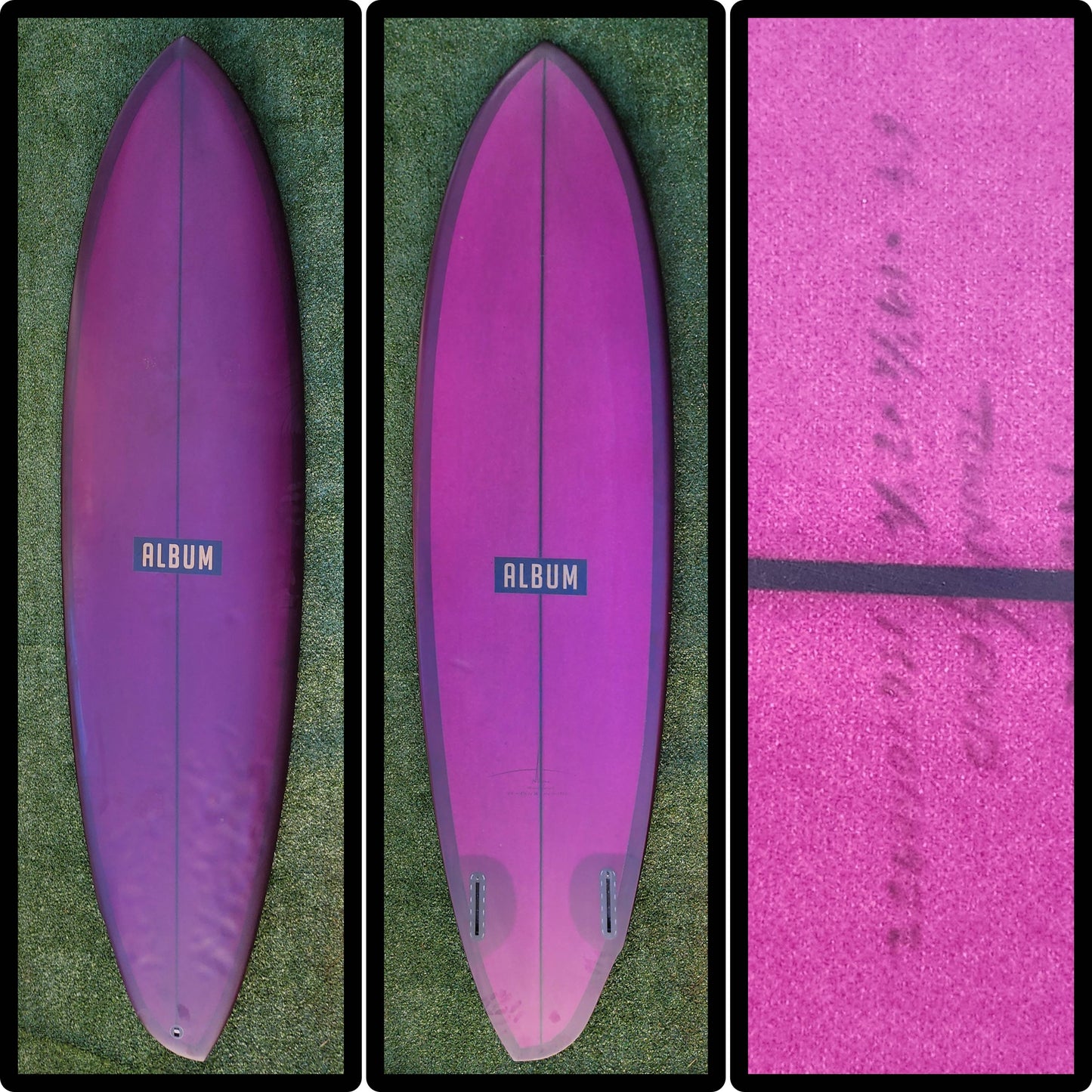 6'4 album Custom Asym