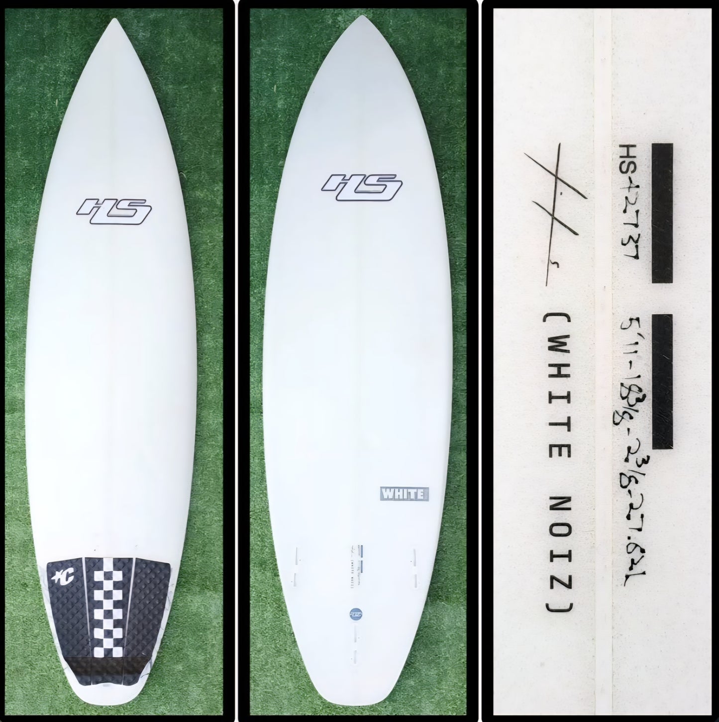 5'11 Hayden Shapes White Noiz Model