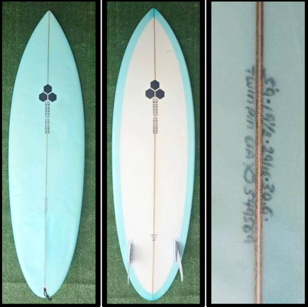 5'9 Cisurfboards Twin Pin Model