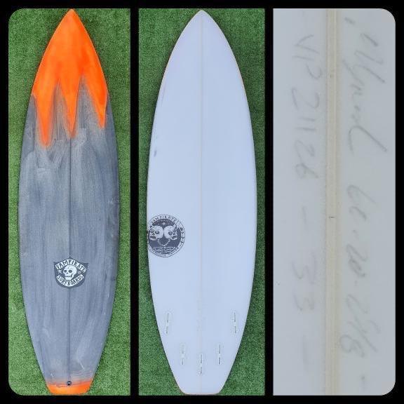 Vampirate surfboard 6'0-