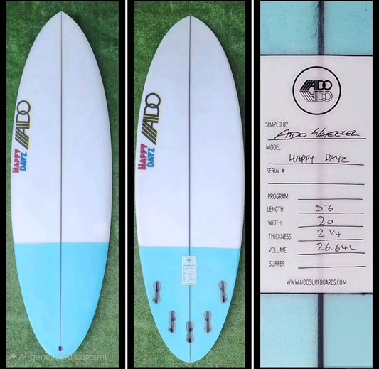 5'6 Aido 5 Fin FCS2 New