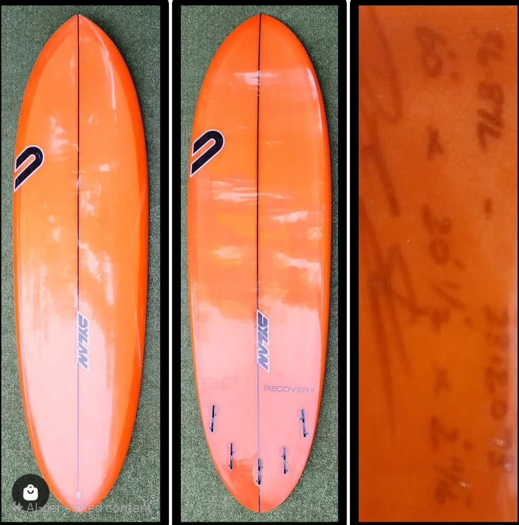 6'0 Dylan 5Fin FCS2 Recovery Model New