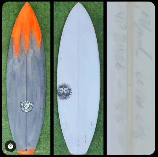 6'0 Vampirate 5Fin FCS2 Custom Model New