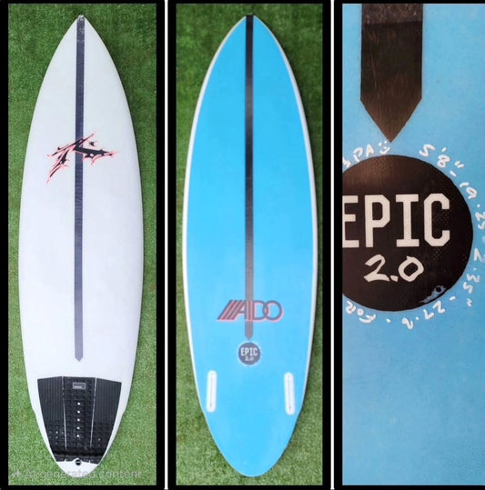 5'8 Aido EPS Future Twin Epic 2.0 Model