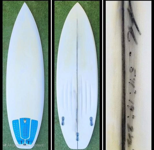 5'11 CW Surfboard FCS2 EPS Custom Model