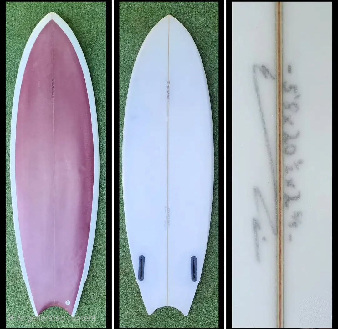 5'8 Bronson Future Custom Twin Model