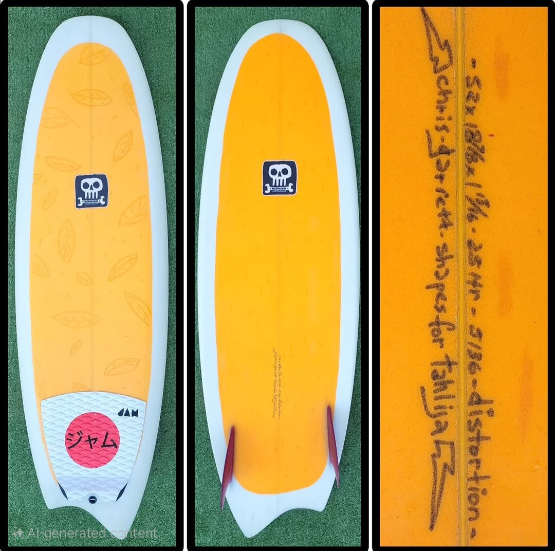 5'2 Chris Garrett Glass In Twin Asymmetric New