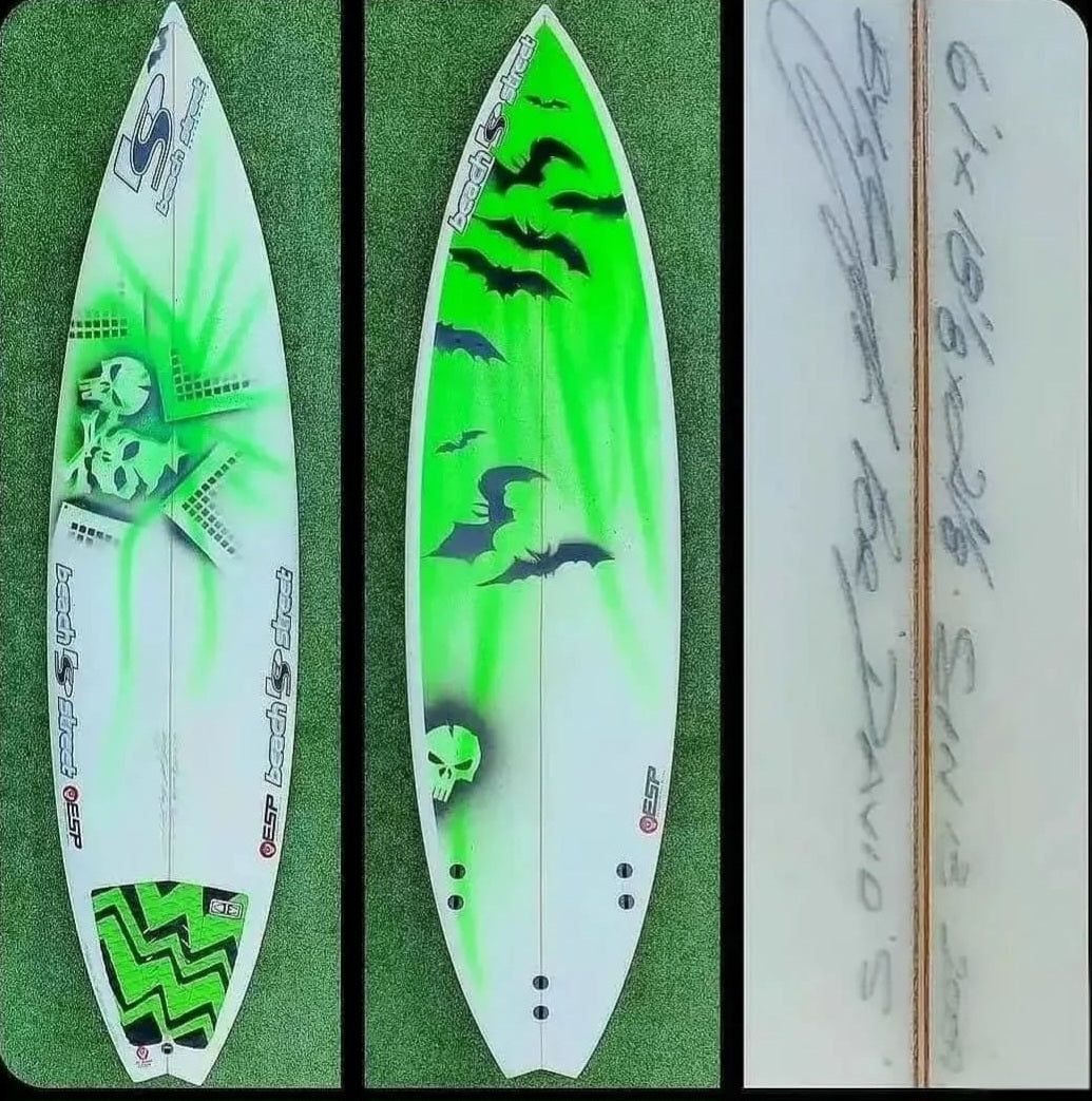 6'1 Edsinnott Surfboards Custom Model