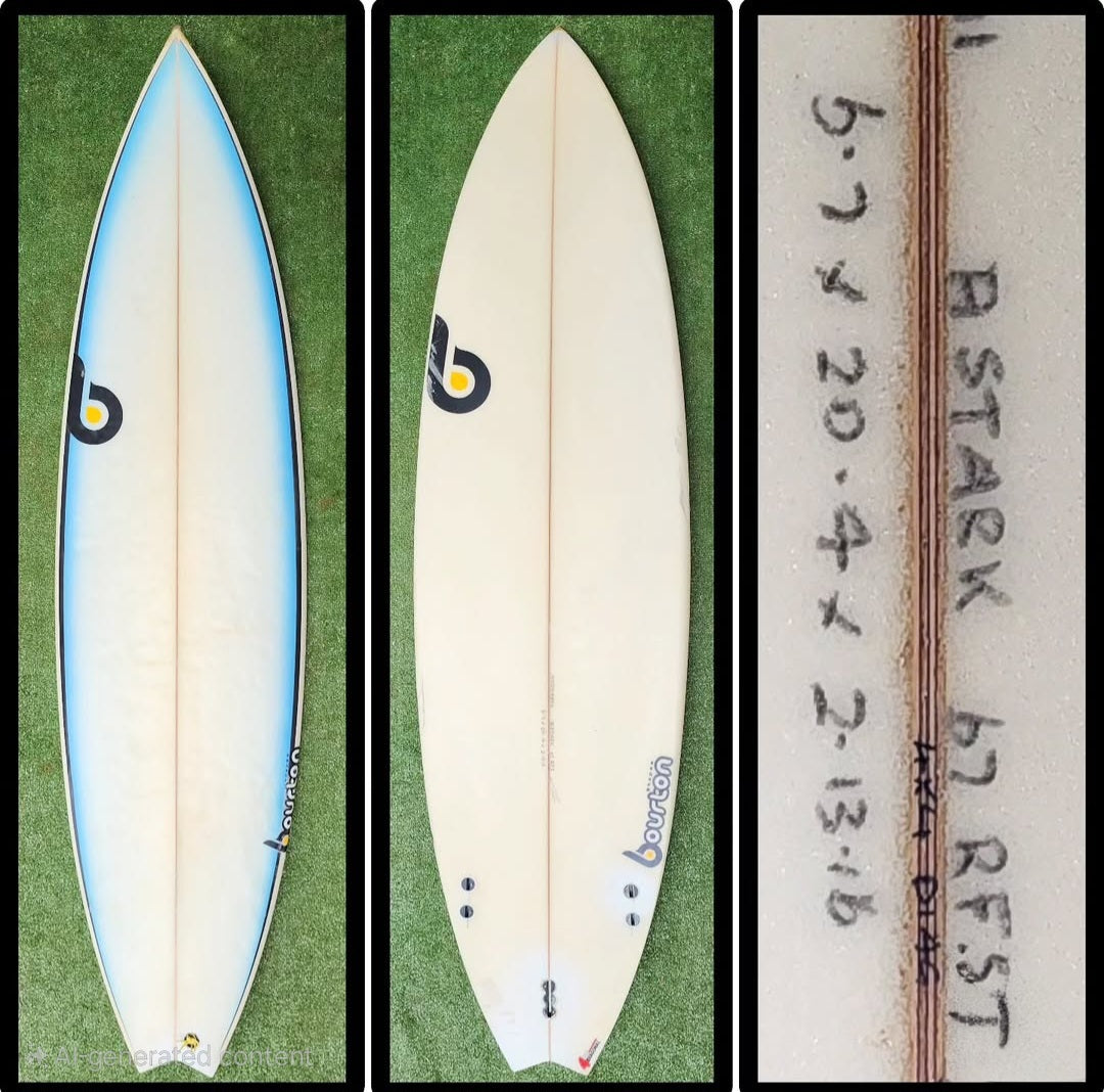 6'7 Murray Bourton Custom Model