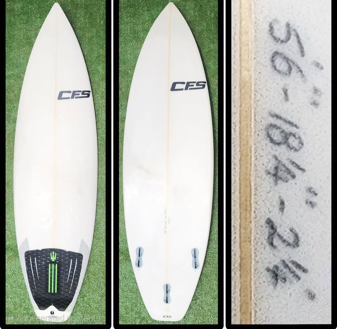 5'6 CFS Surfboards Custom Model