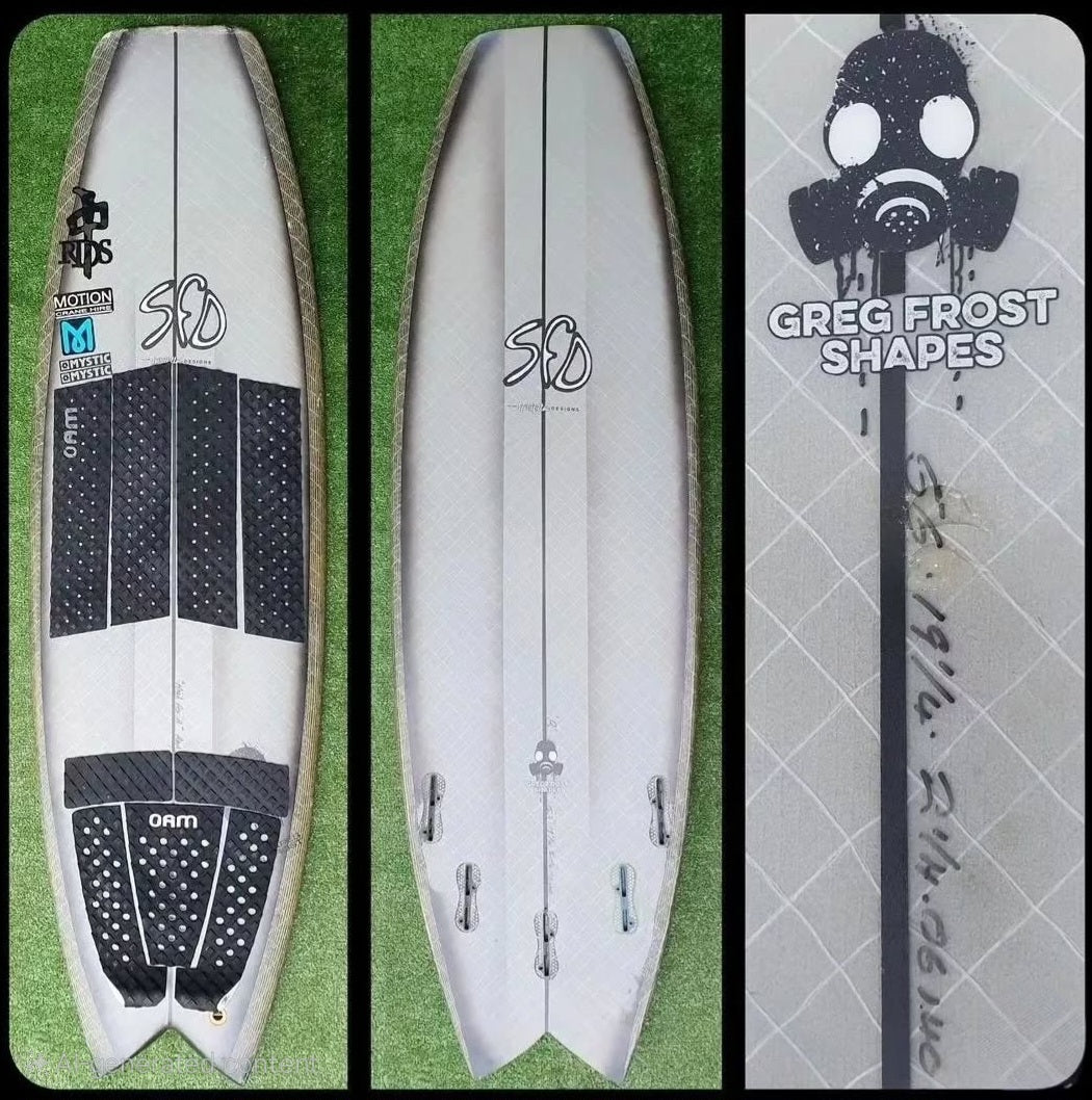 5'6 SFD 5Fin Kitesurfing Board