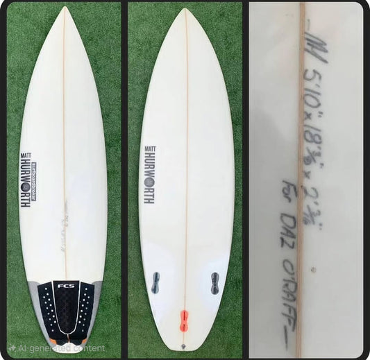 5'10 Matt Hurworth Custom Model