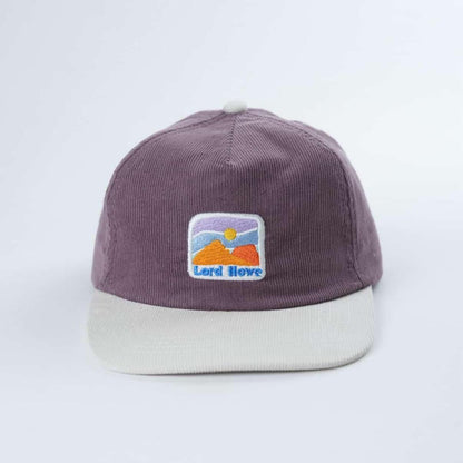 Spirulina Wanders Lord Howe Purple Corduroy Cap