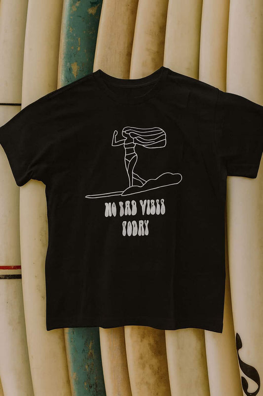 Spirulina Wanders No Bad Vibes Tee-M