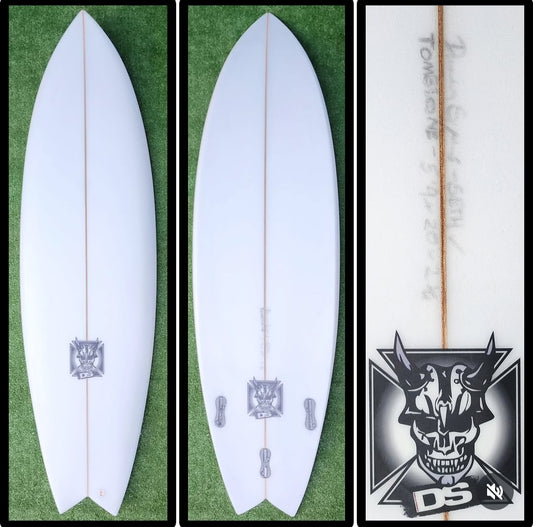 5'9 DS Surfboard Tombstone Model New