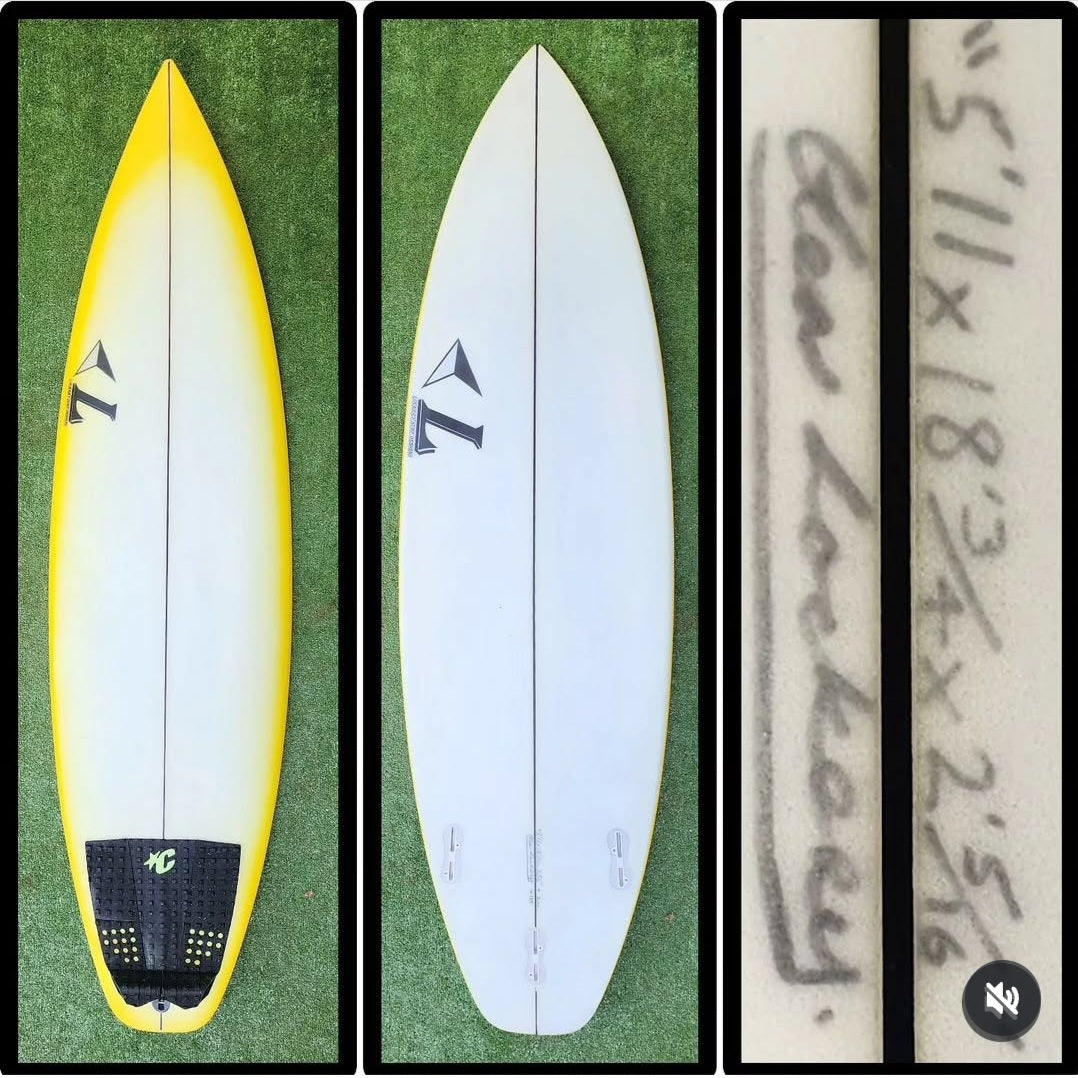 5'11 Locko FCS2 PU Custom Model
