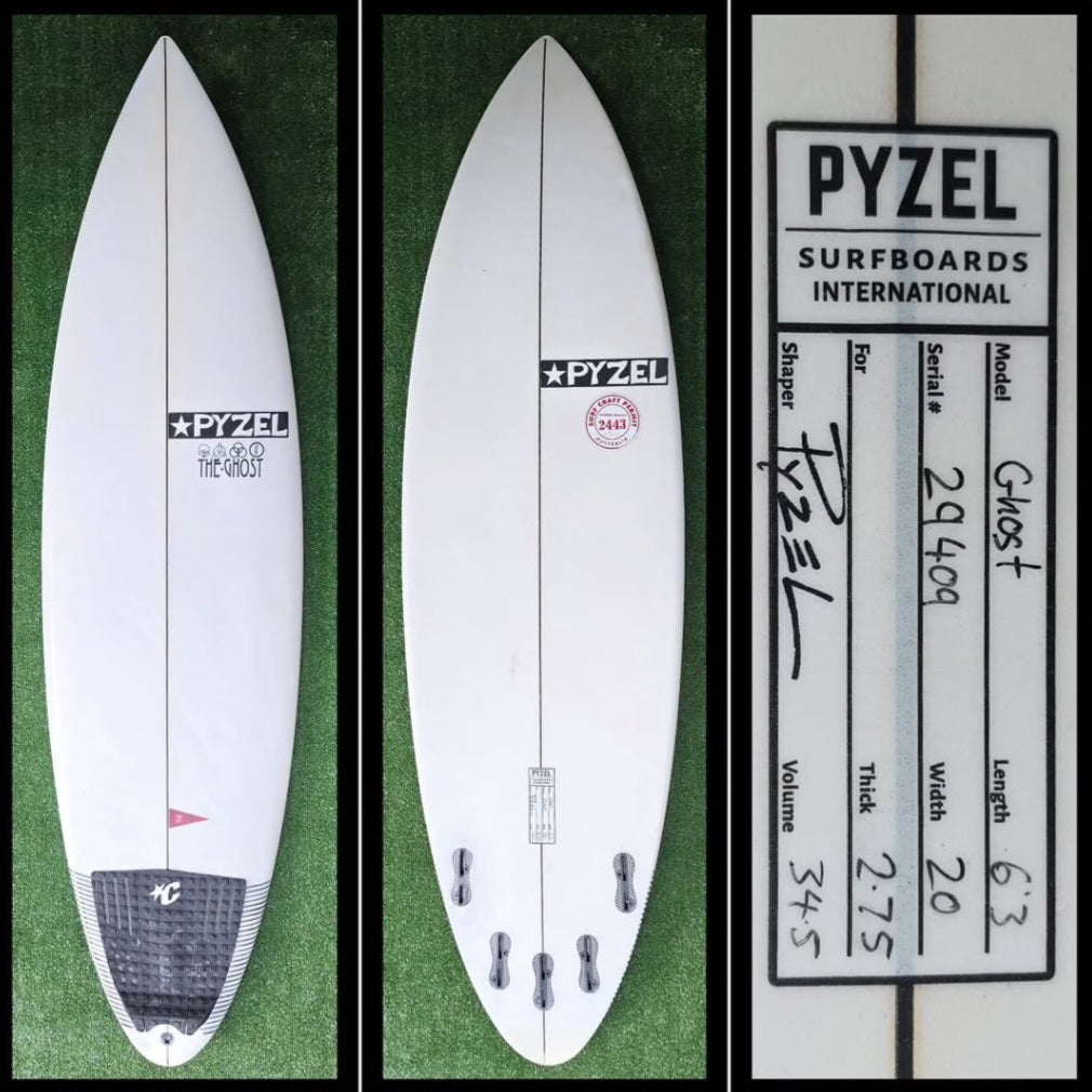6'3 pyzelsurfboards ghost Model