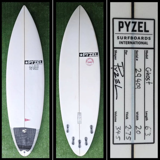 6'3 pyzelsurfboards ghost Model
