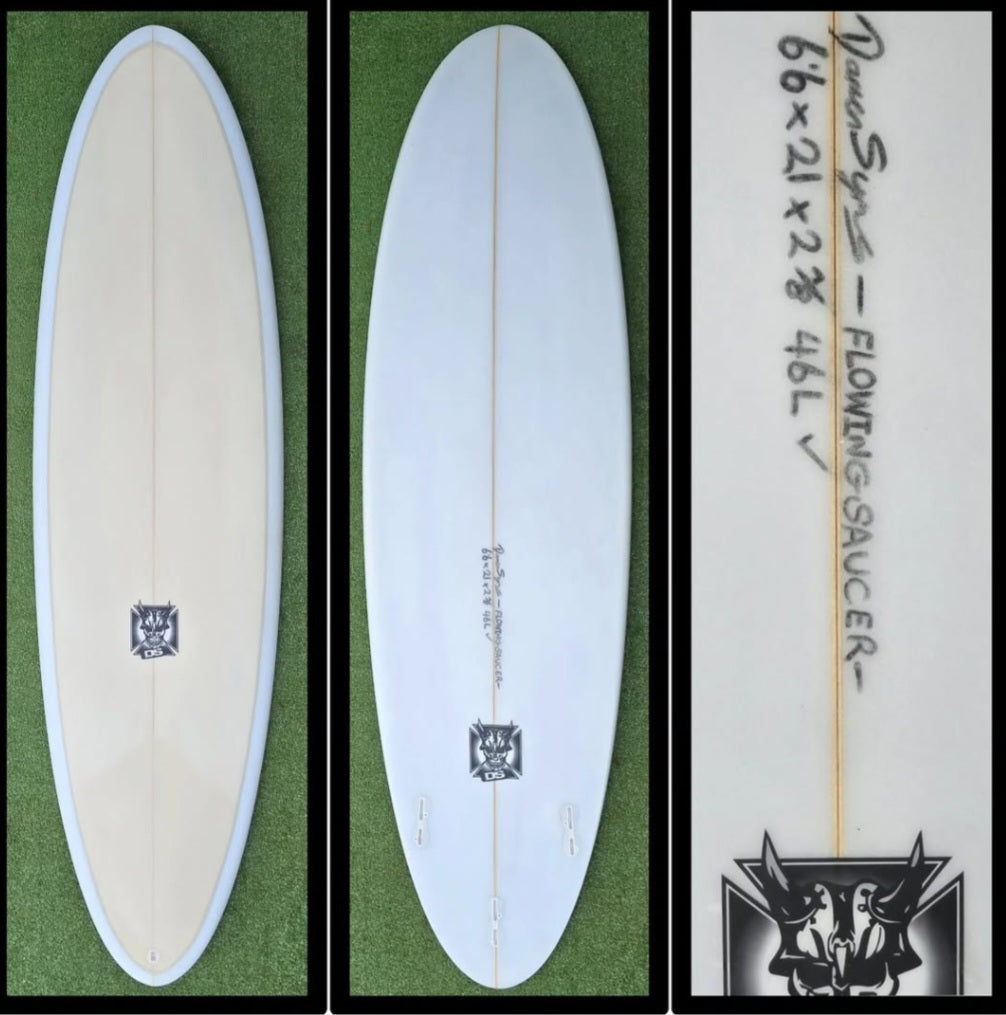 6'6 ds surfboards Flowing Saucer Model NEW