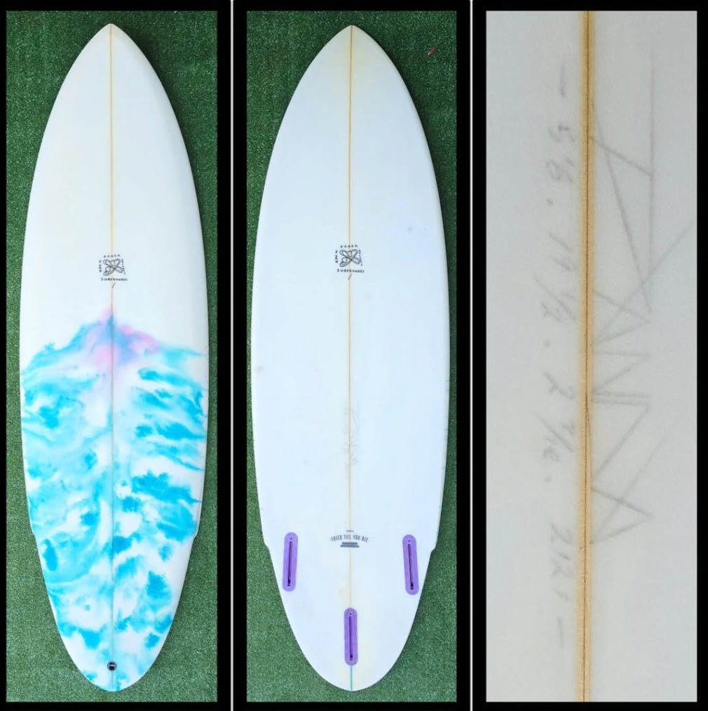 5'8 panda surfboards fired to you die Model