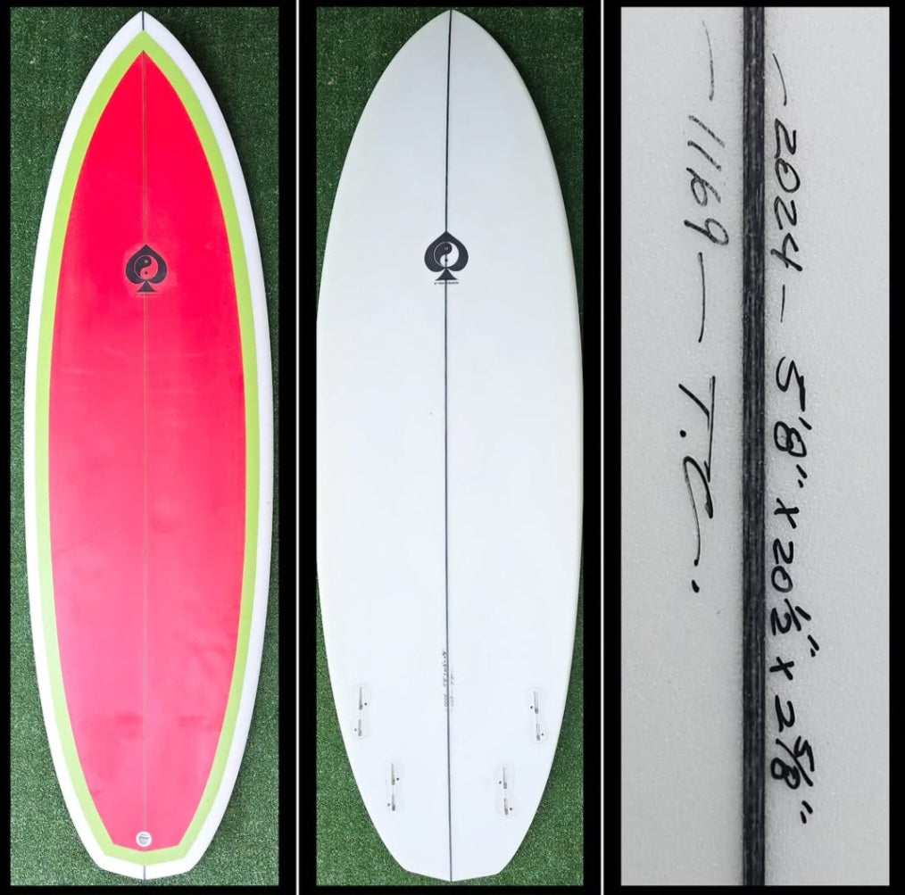 5'8 spade surfboards Custom Model