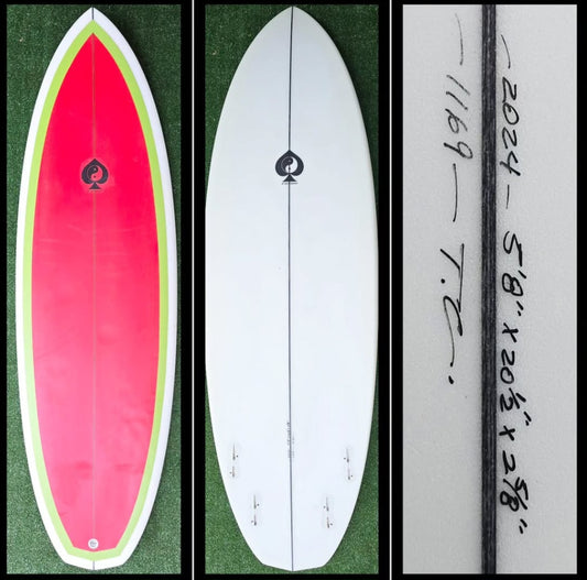 5'8 spade surfboards Custom Model