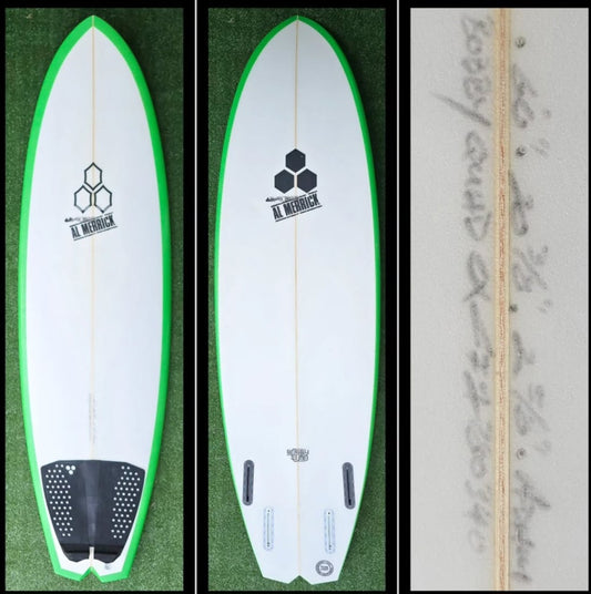 6'0 cisurfboards custom Bobby Quad