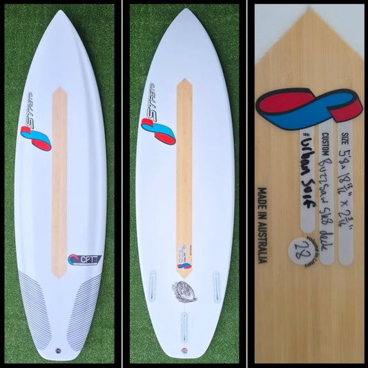 5'8 Stretch Buzz Saw SK8 Deck Model