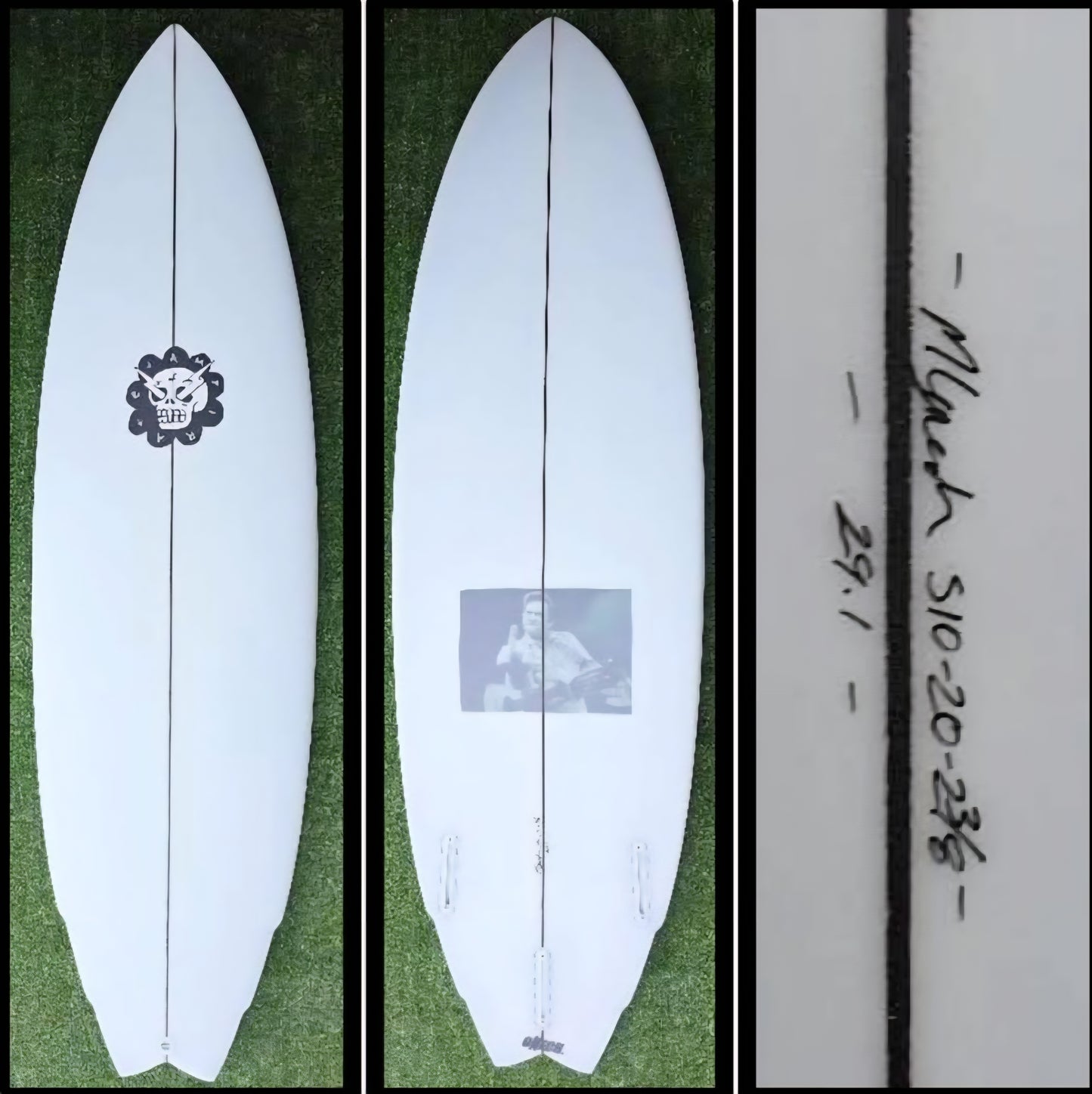 5'10 Vampirate Batmoboard Model