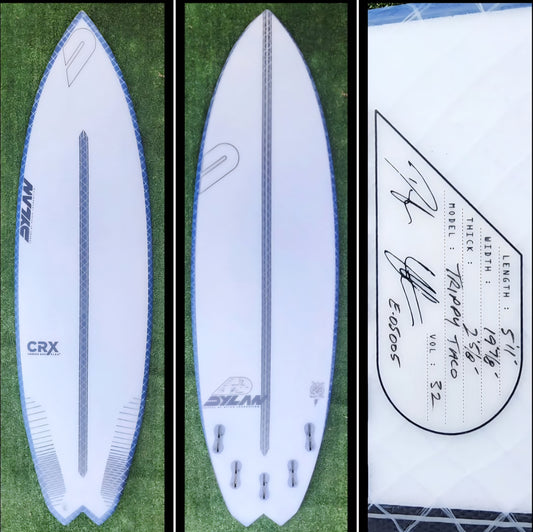 5'11 Dylan Shapes Trippy Taco Model