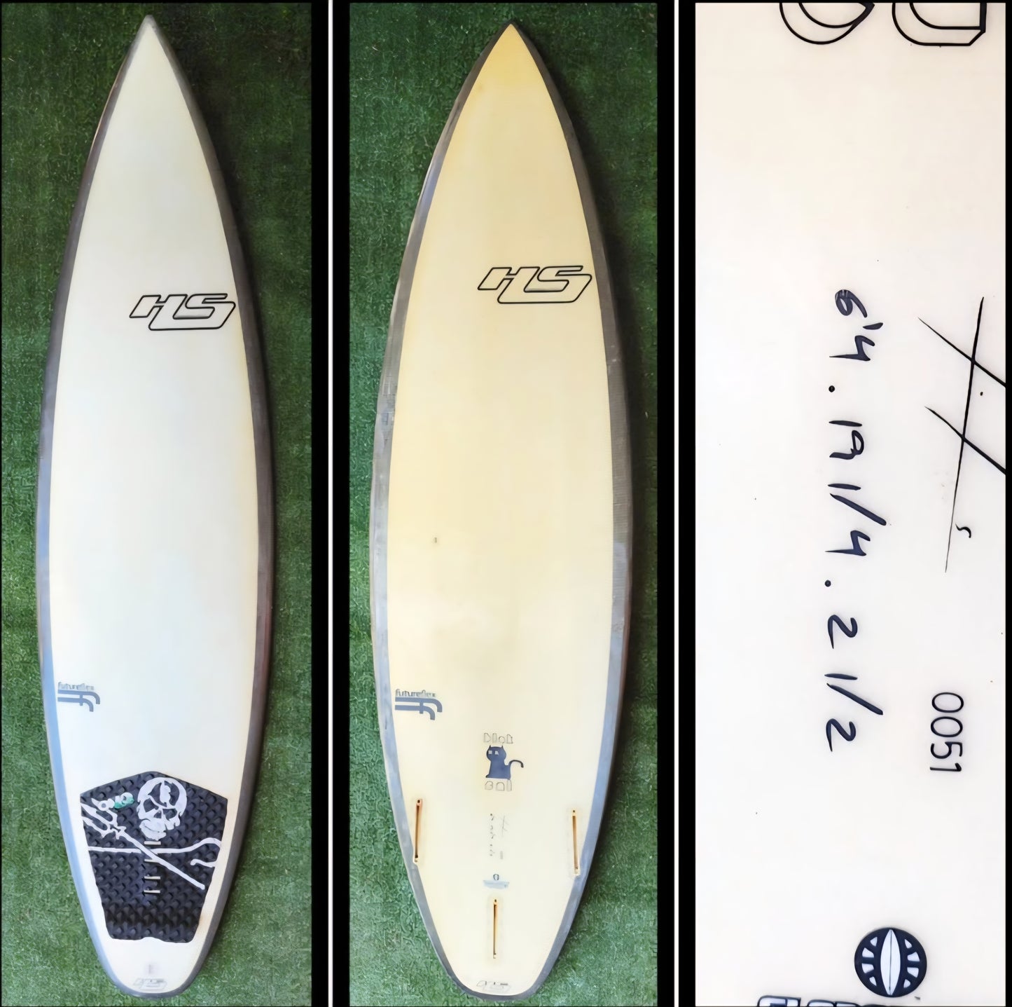 6'4 Hayden Shapes Blak Cat Model