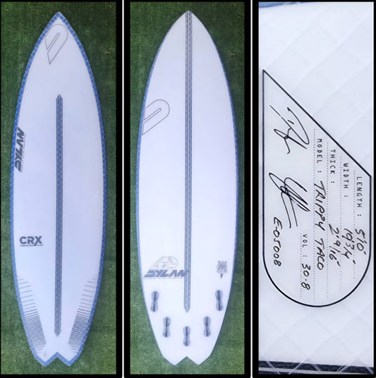 5'10 Dylan Trippy Taco Model