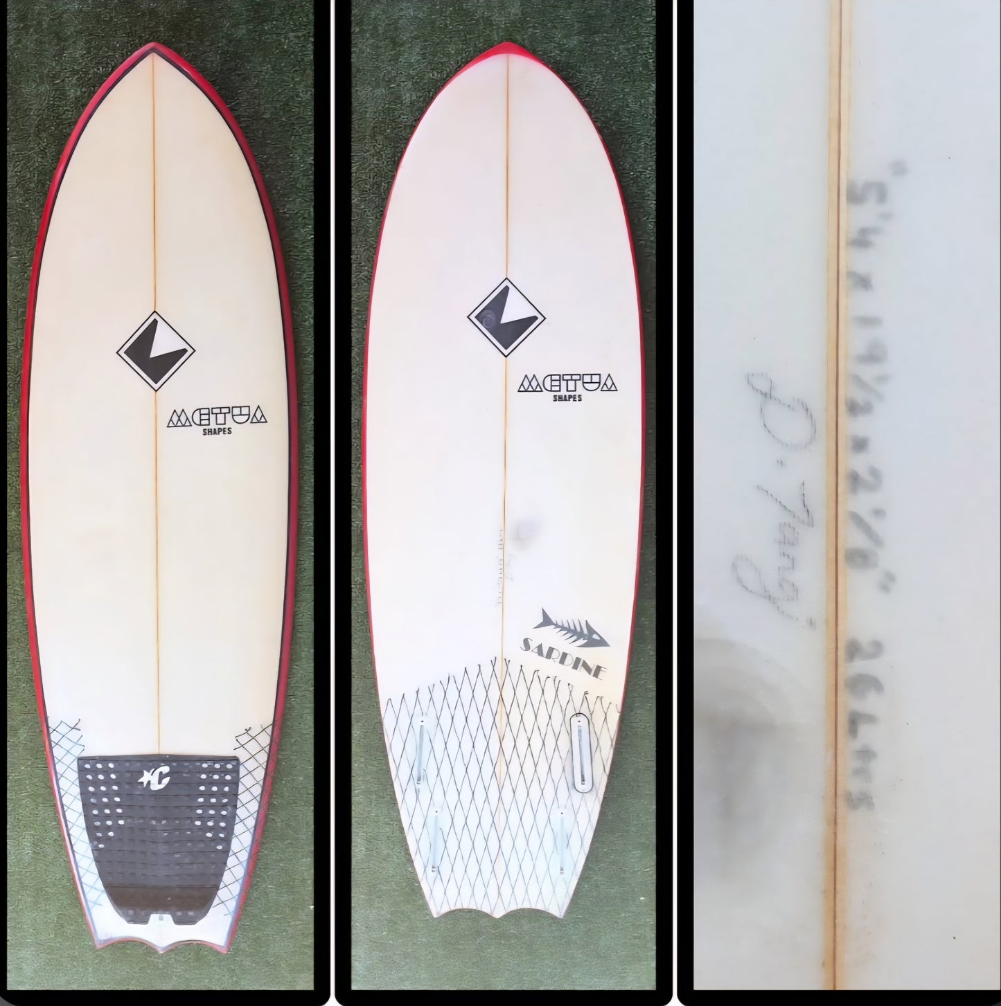 5'4 Metua Shapes Sardine Model
