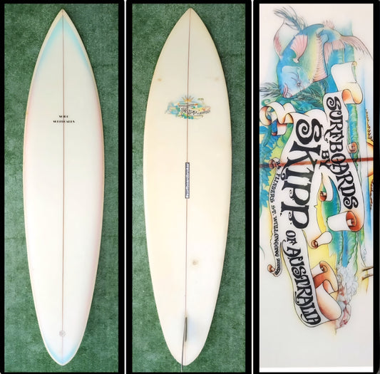 6'8 Vintage Skipp Surfboard