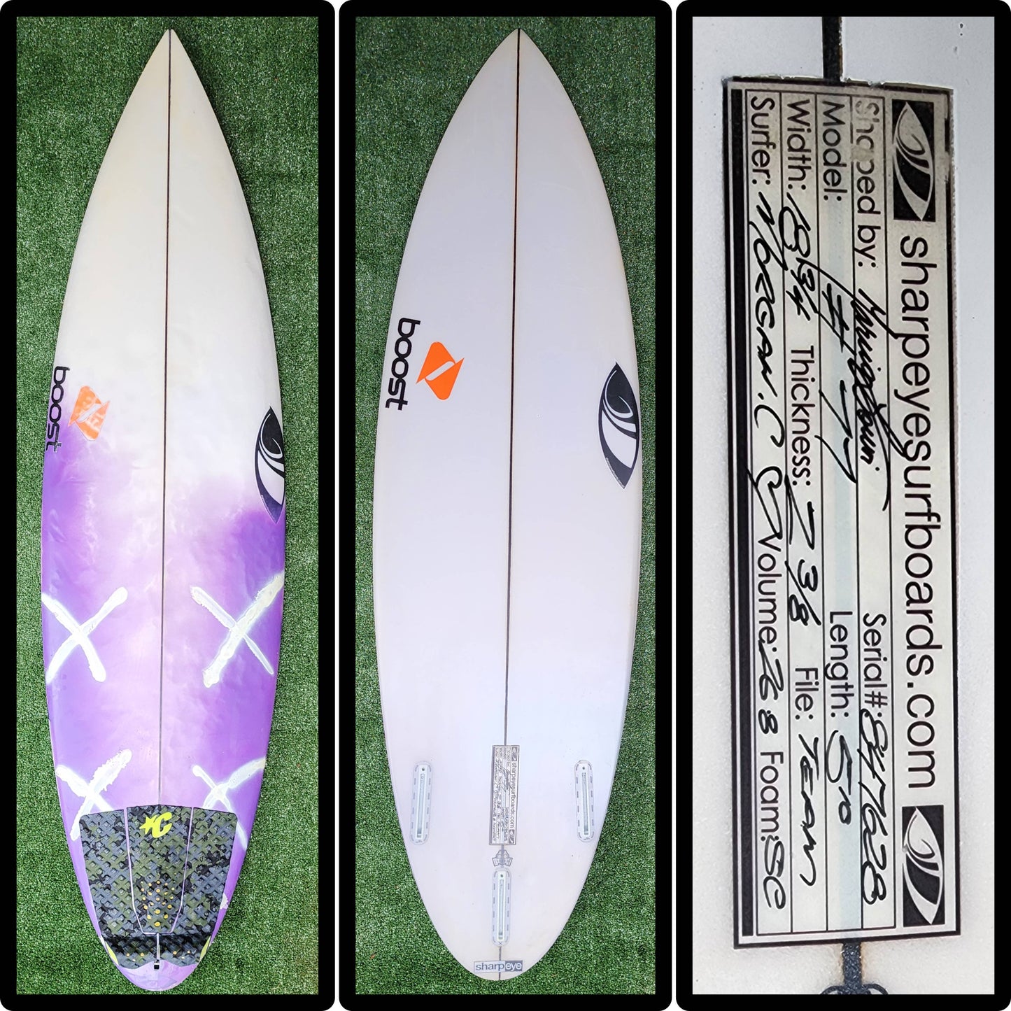 5'10 Sharpeye Inferno 77 Model