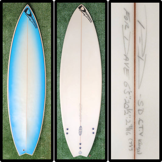 6'5 Division Surf Custom