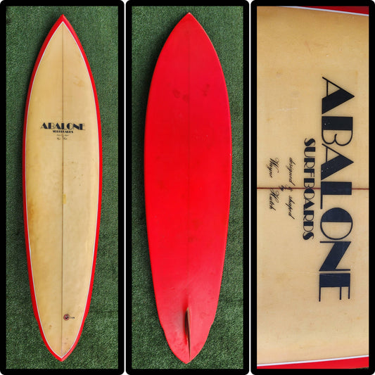 Vintage 1970's Abalone Surfboard