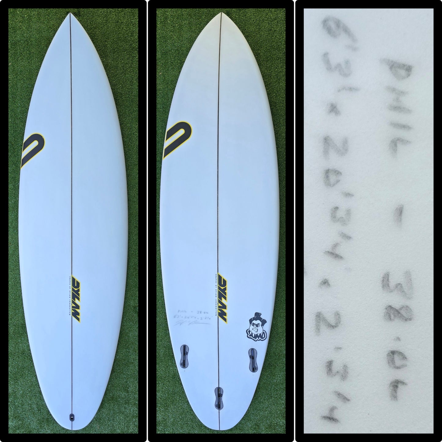 6'3 dylanshapes Sumo Model New