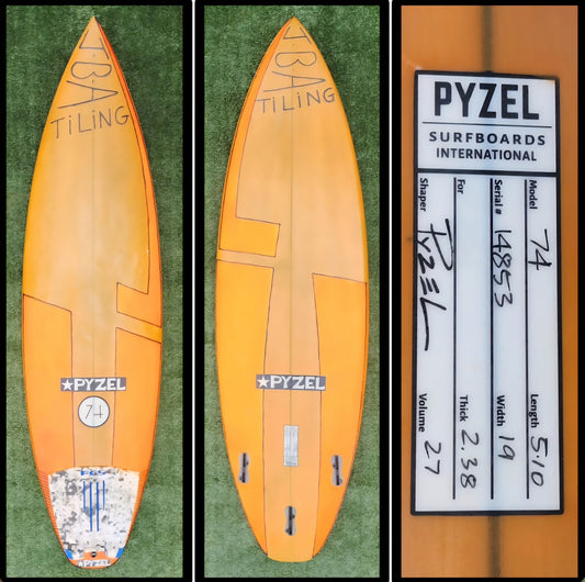 5'10 Pyzel 74 Model
