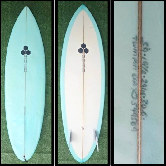 5'9 Cisurfboards Twin Pin Model