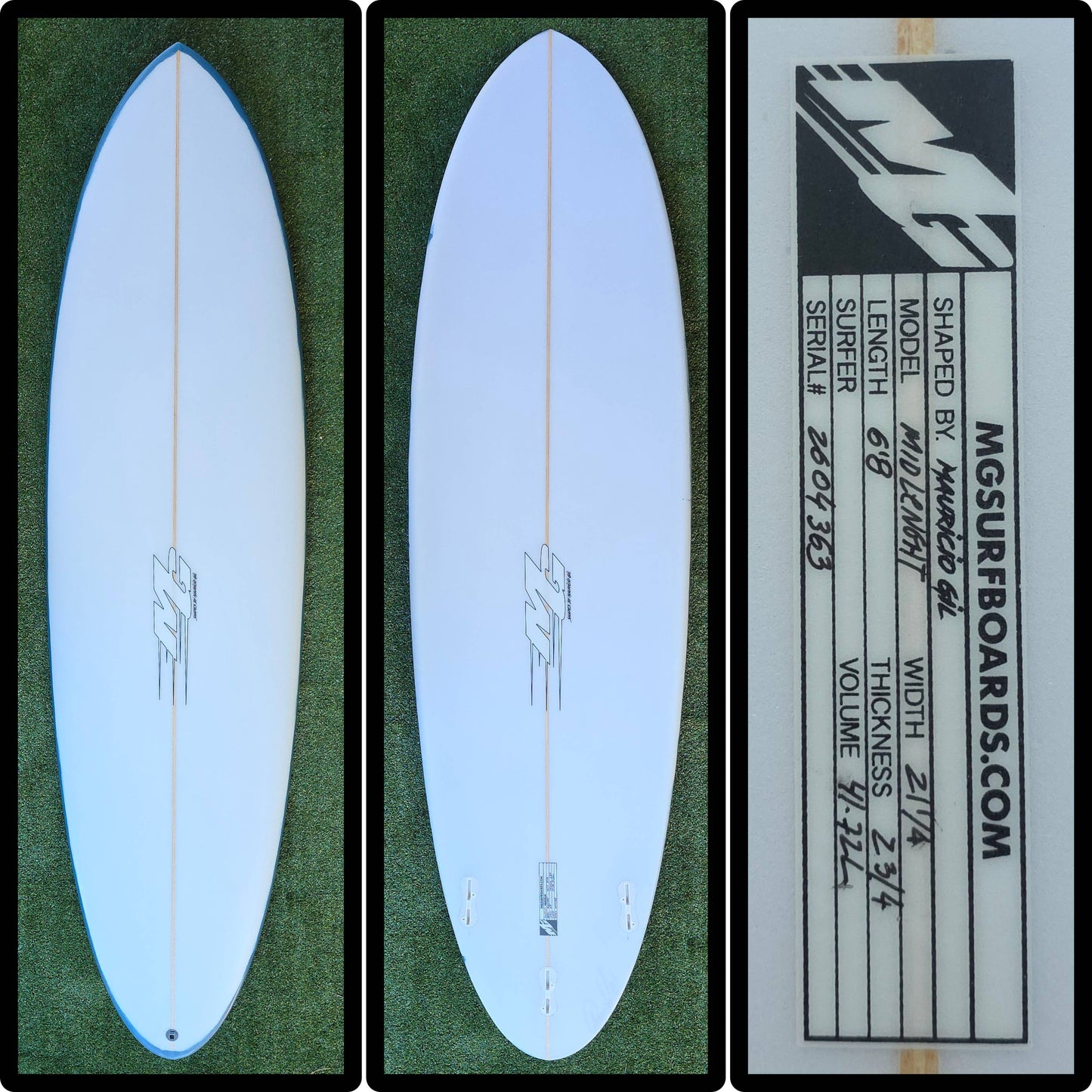 6'8 MG Midlength Model