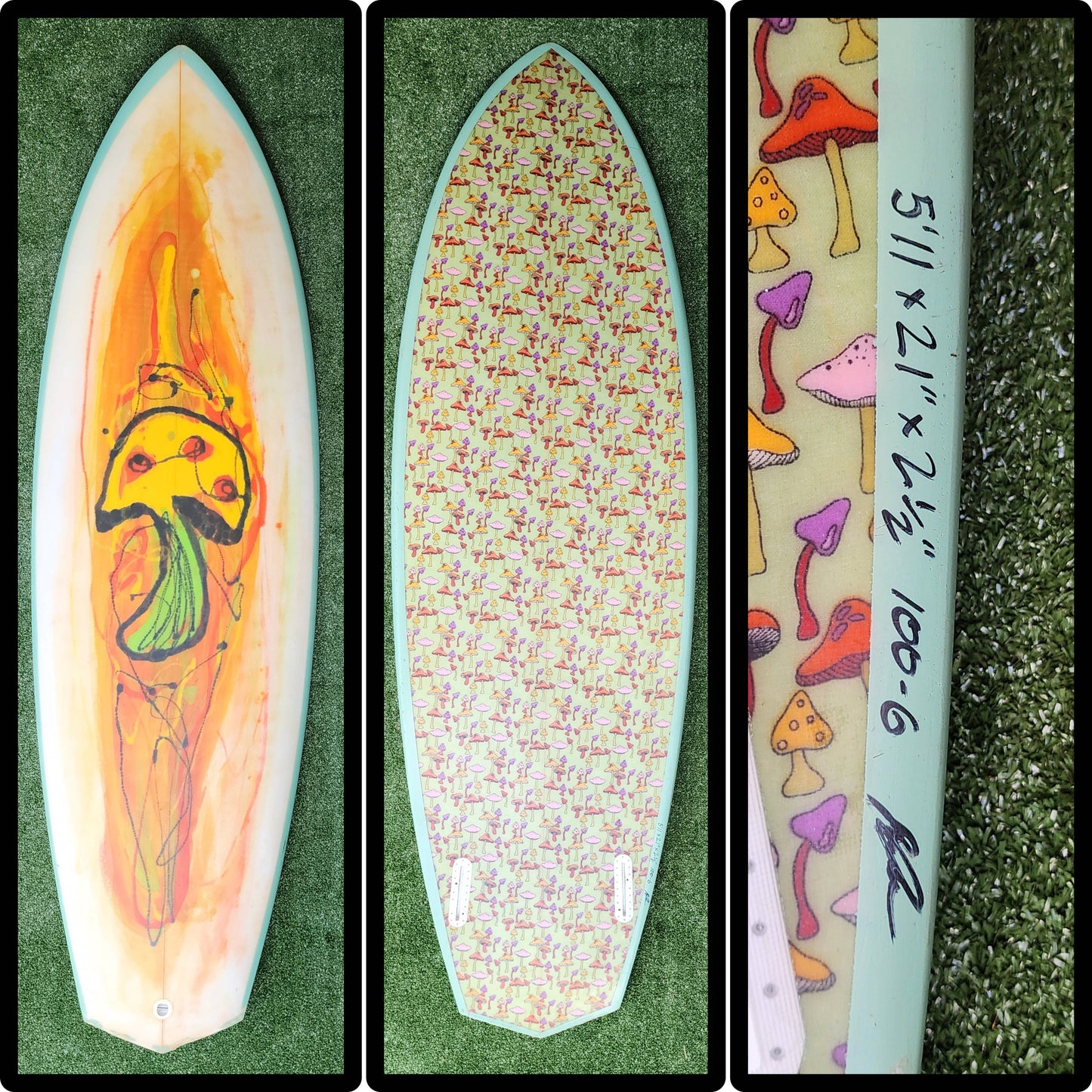 5'11 HetiSurfCo Custom