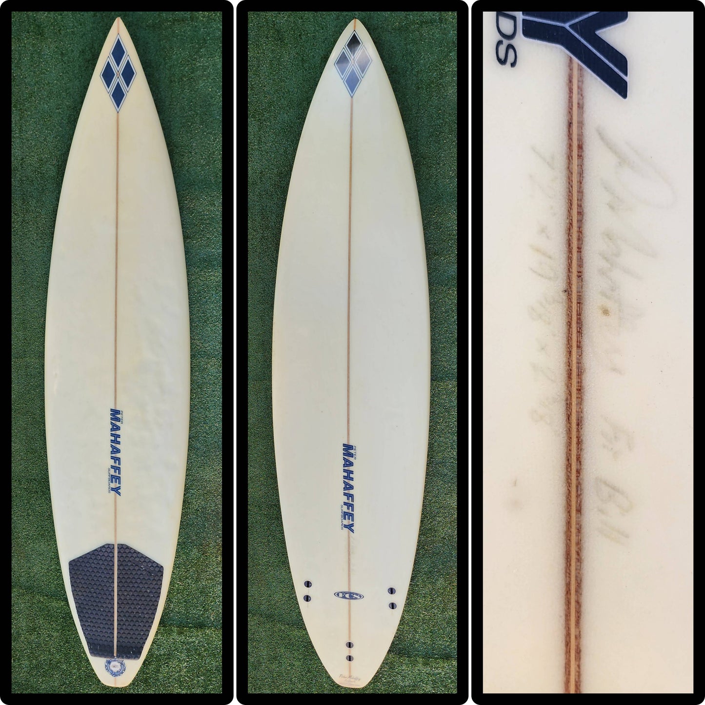 7'2 peter mahaffey Surfboards Custom